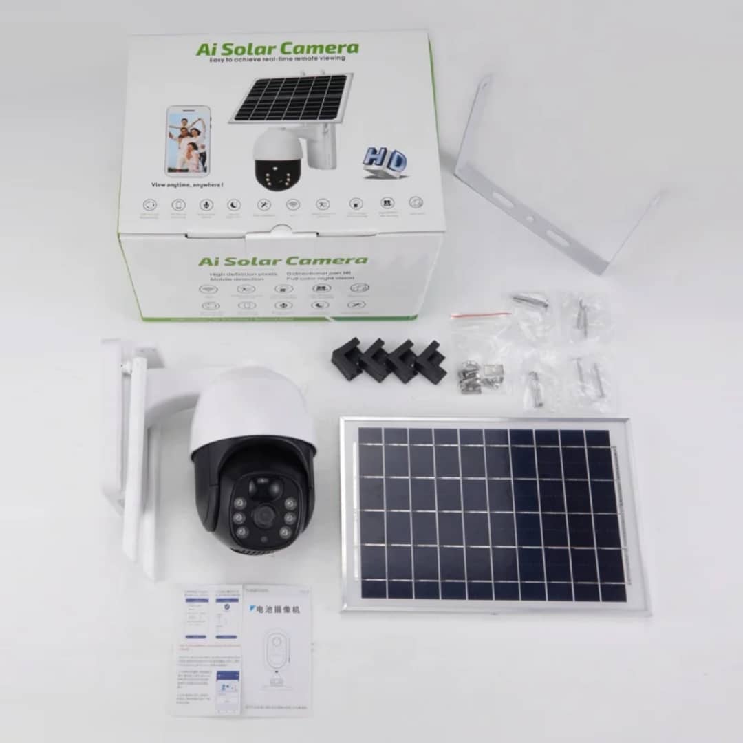 Caméra de surveillance à SIM à panneau solaire disponible